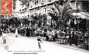 2181- Oran - Boulevard du Lycee - Brasserie Guillaume Tell